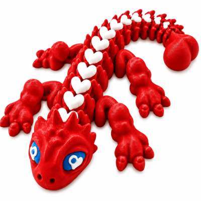 Lizard Heart Valentine