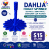 🌼 Dahlia Fidget Sensorial Dahlia Fidget Sensory Flower Spinner